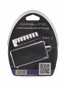 Зарядка для ноутбуков универсальна с насадками 12-24В, 120Вт Орбита OT-APB72